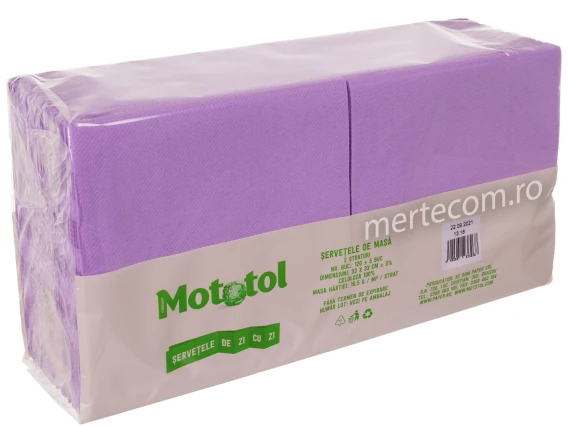 Servetele colorate laminate 2straturi 120bucati (Lila)