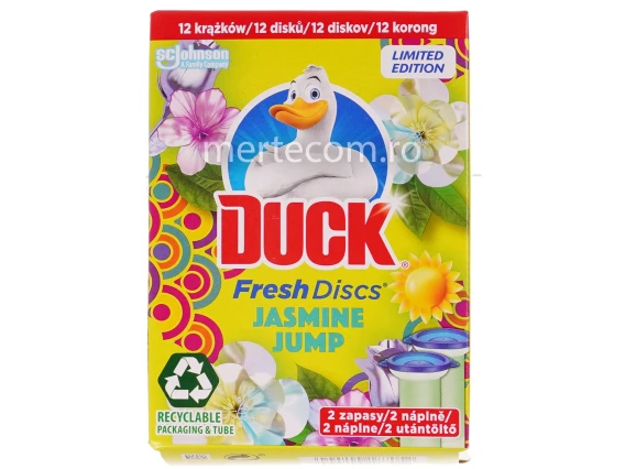 Rezerve odorizant WC Duck Fresh Discs (Jasmine)