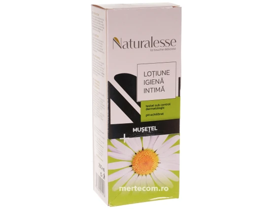 Naturalesse lotiune intima cu musetel 250 ml