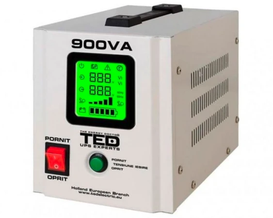 UPS 900VA/500W runtime extins TED UPS Expert TED000361