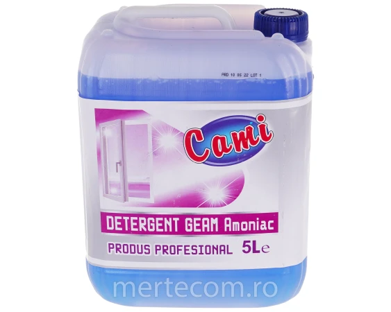 Detergent geam cu amoniac Cami 5 litri