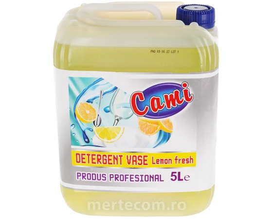 Detergent pentru spalat vase Cami 5litri (Lamaie)