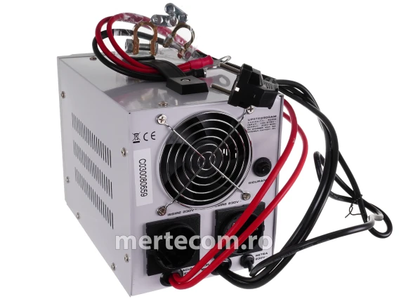 UPS 1100VA/700W runtime extins utilizeaza un acumulator (neinclus) TED UPS Expert TED000323