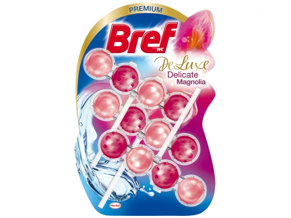 Odorizant WC Bref WC Power Aktiv 3buc (Magnolie)