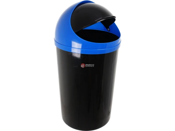 Cos gunoi Cosmo cu capac glisant 30L H-62 cm (Albastru)