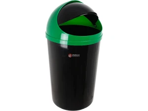 Cos gunoi Cosmo cu capac glisant 30L H-62 cm (Verde)