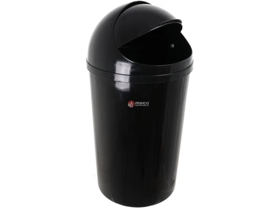 Cos gunoi Cosmo cu capac glisant 10L H-43 cm (Negru)