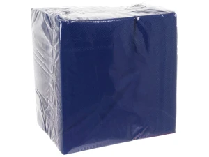 Servetele masa colorate Alia 33x33cm 2straturi 150bucati (Albastru inchis)