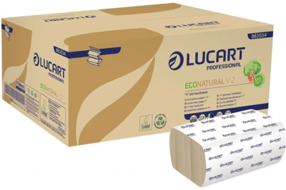 Prosoape pliate econatural V2 20 pachete/bax Lucart