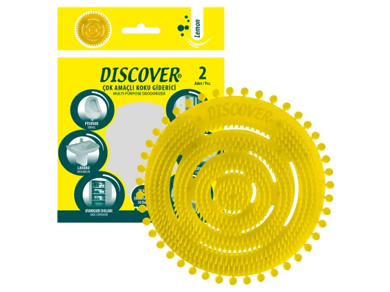 Set 2buc Sita Pisoar anti-stropire extra-parfumata 30zile Discover Lemon