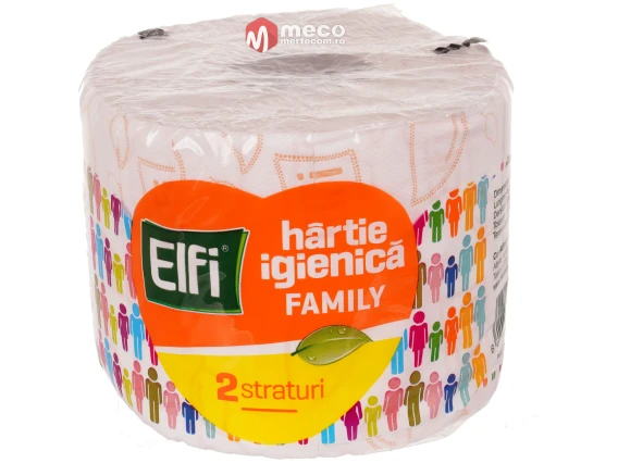 Hartie igienica ambalata individual Elfi 2 straturi 48 m 400foi