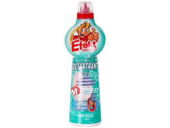 Detartrant gel igienizant Efekt Performer Pin Wood 750ml