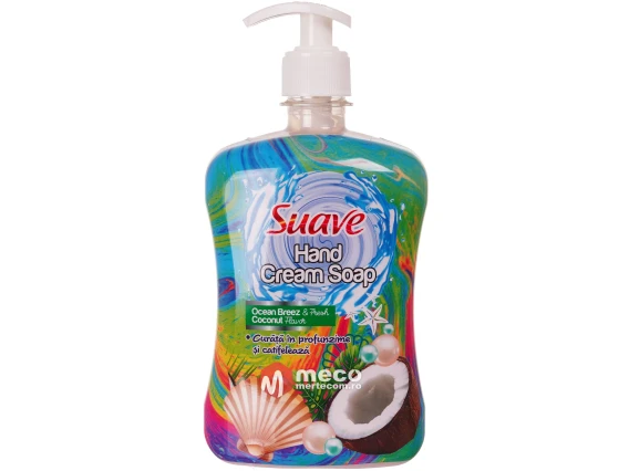 Sapun lichid crema Suave Ocean Breez & Fresh Coconut 650ml