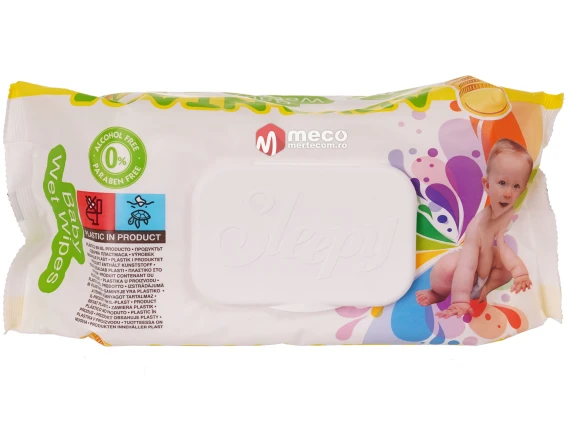 Servetele umede cu capac Sleepy Advantage 120buc