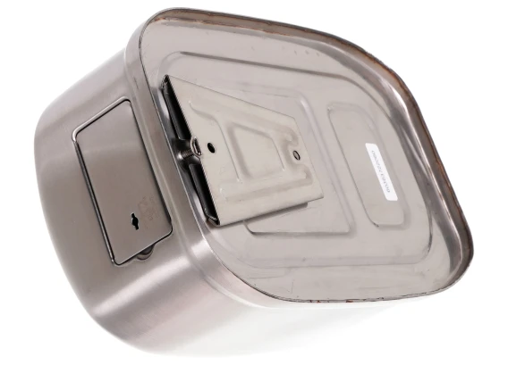 Dozator săpun lichid din inox satinat Meco 1800ml