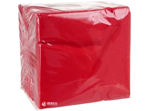 Servetele masa colorate Alia 33x33cm 2straturi 150bucati (Rosu)