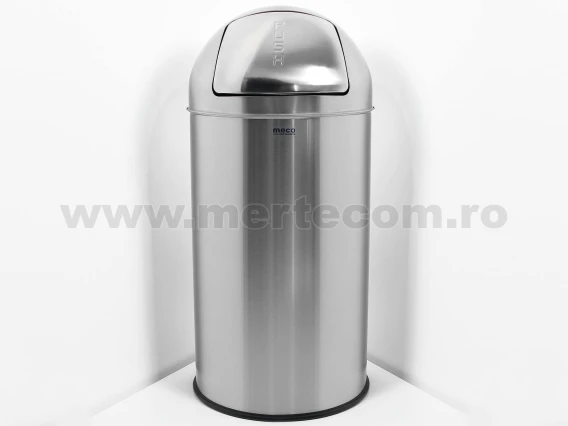 Cos gunoi inox satinat push bin 60litri H-76cm