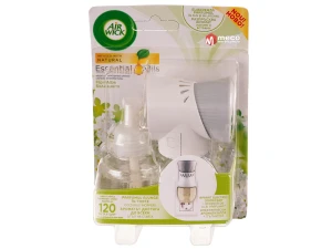 Aparat odorizant si rezerva AirWick (Flori Albe)