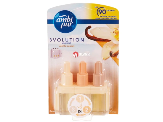 Rezerva odorizant electric Ambi Pur 3volution 3bucati (Vanilie)