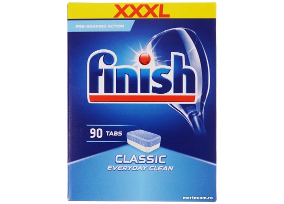 Detergent vase pentru masina de spalat Finish Classic 90 tablete
