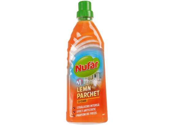 Detergent lemn parchet cu ceara Nufar 750ml