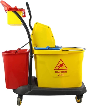 Carucior curatenie profesional  Limpio B46 3 compartimente 35L 15L 4L