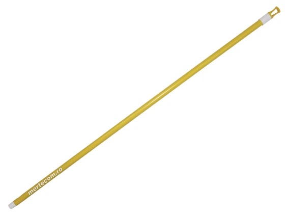 Coada metalica profesionala universala galbena 1.2m