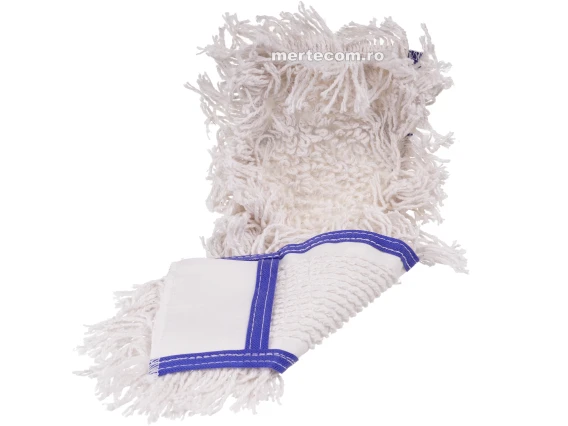 Mop bumbac profesional plat 15x40cm cu buzunare