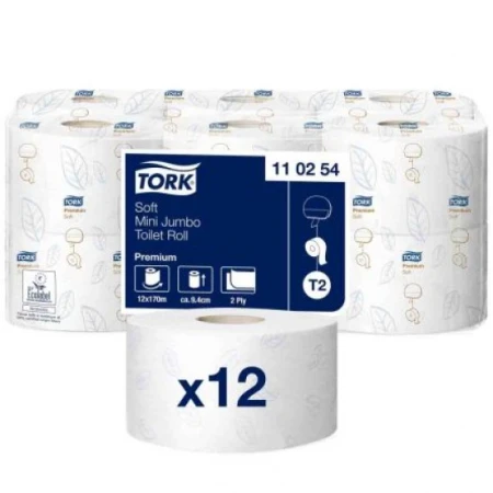 Hartie igienica Tork Soft Mini Jumbo 170m 110254