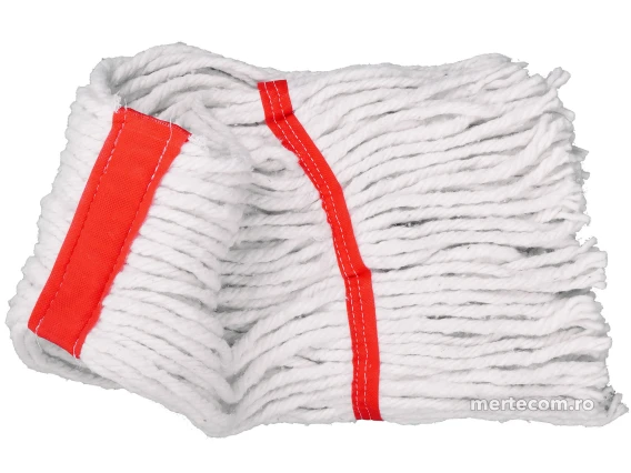 Rezerva mop profesional bumbac rosu 400gr