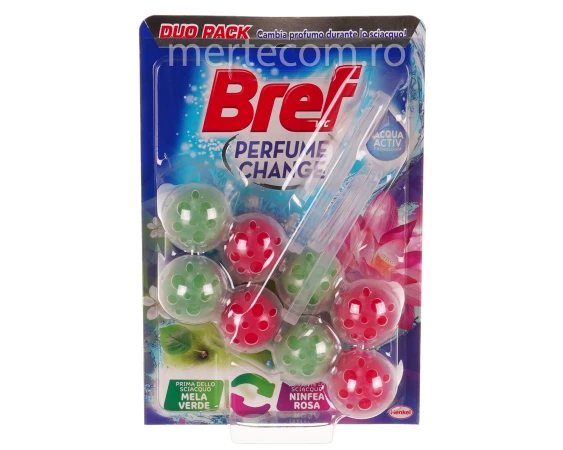 Odorizant WC Bref WC Power Aktiv 2buc (Mar verde)