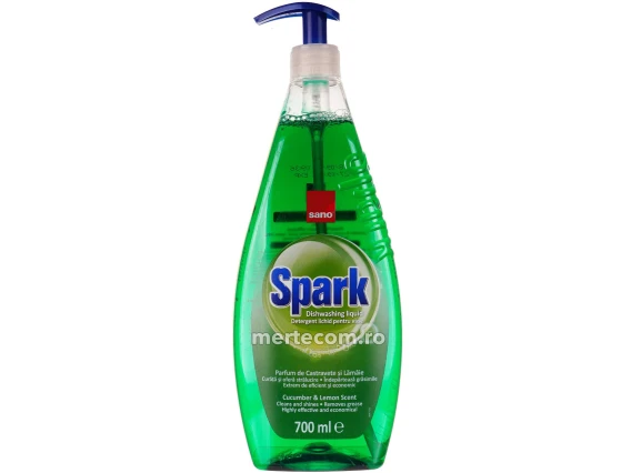 Detergent vase Sano Spark 700ml (Castravete)