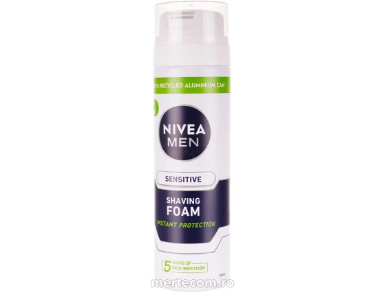 Spuma de ras Nivea Men Sensitive Instant Protection 200ml