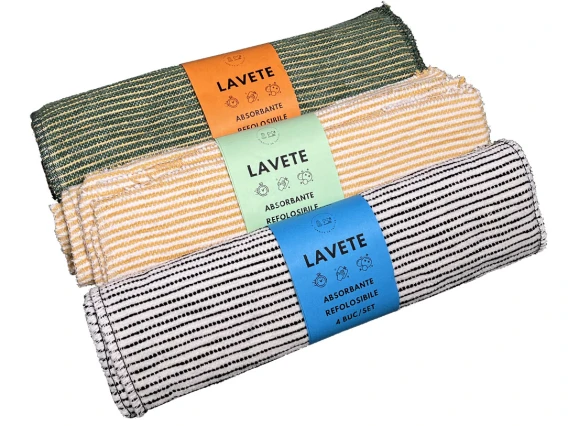 Lavete absorbante refolosibile industriale 27x37cm 4buc/set