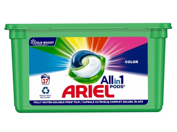 Detergent capsule Ariel All in One Pods Color 37 buc