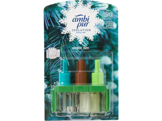 Rezerva odorizant electric Ambi Pur Winter Den 3bucati