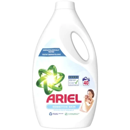 Ariel detergent lichid rufe 2.2 L (Baby)