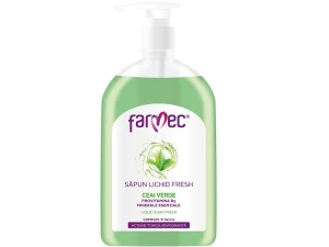 Săpun lichid cremă Farmec 500ml (Ceai Verde)