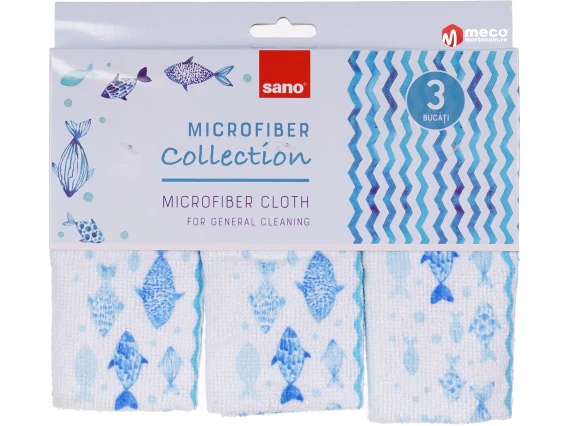 Lavete microfibra Sano 3 bucati