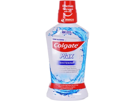 Apa de gura Colgate Plax Whitening 500ml
