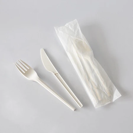 Set catering Reutilizabil Bis Furculita Cutit Servetel 100bucati