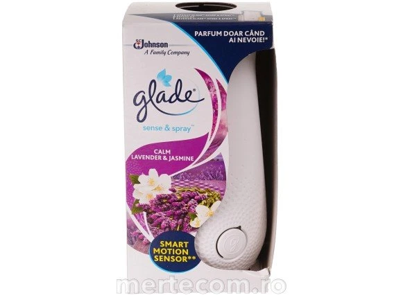 Odorizant pentru camera Glade Sense&Spray 18ml (Lavanda si iasomnie)