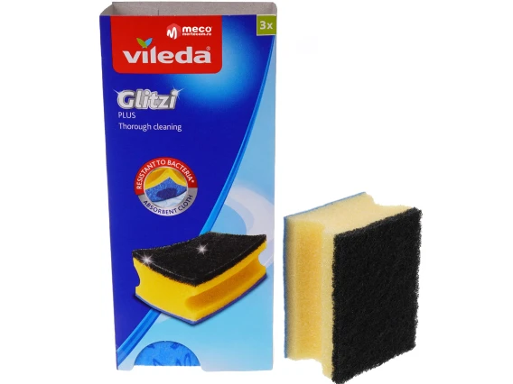 Burete vase Vileda Glitzi 3buc