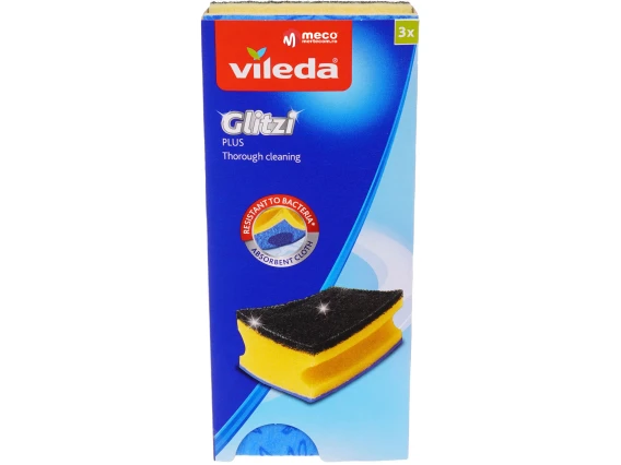 Burete vase Vileda Glitzi 3buc