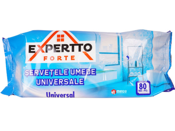 Servetele umede universale Expertto 80 bucati