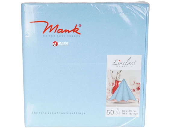 Servetele masa Mank Linclass  40x40cm 50bucati (Alb)