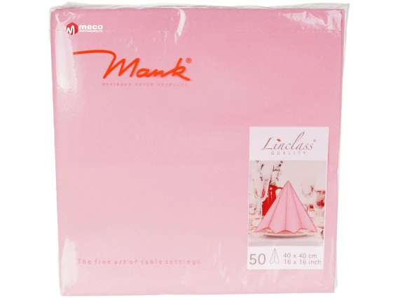 Servetele masa Mank Linclass Roz 40x40cm 50bucati