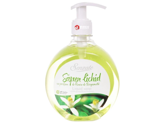 Sapun lichid Senzate 500ml (Floare de bergamota)