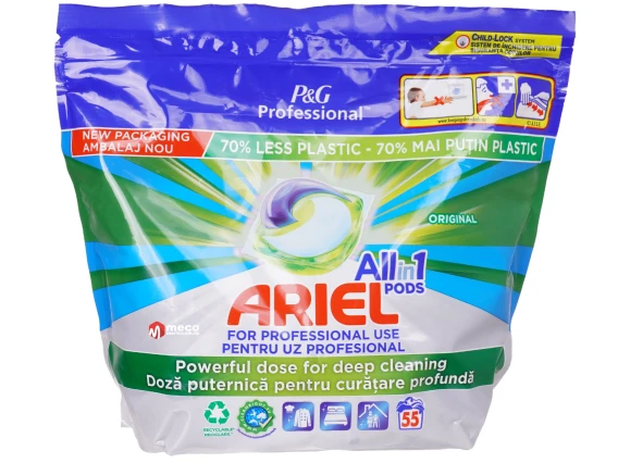Detergent capsule Ariel 3in1 Original 55capsule