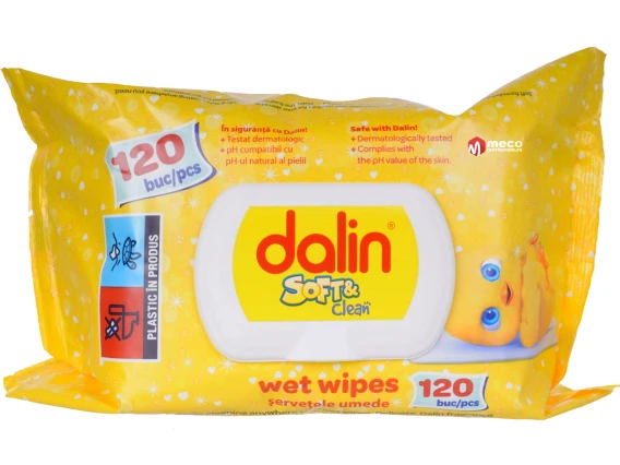 Servetele umede Dalin 120 bucati